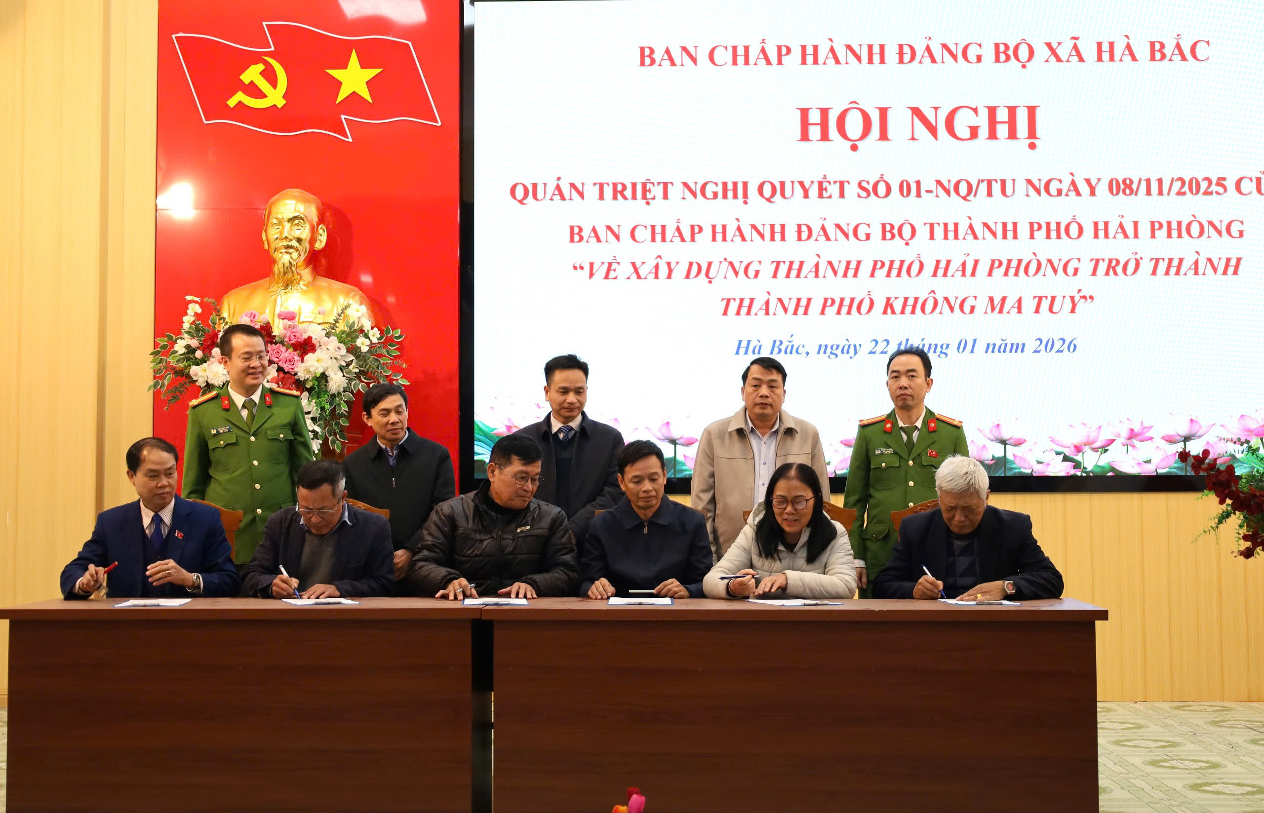 Xã Hà Bắc: Quyết liệt, bài bản và xây dựng xã không ma tuý. 